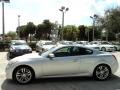 2008 Liquid Platinum Silver Infiniti G 37 Journey Coupe  photo #8