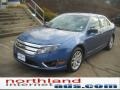 2010 Sport Blue Metallic Ford Fusion SEL V6  photo #2