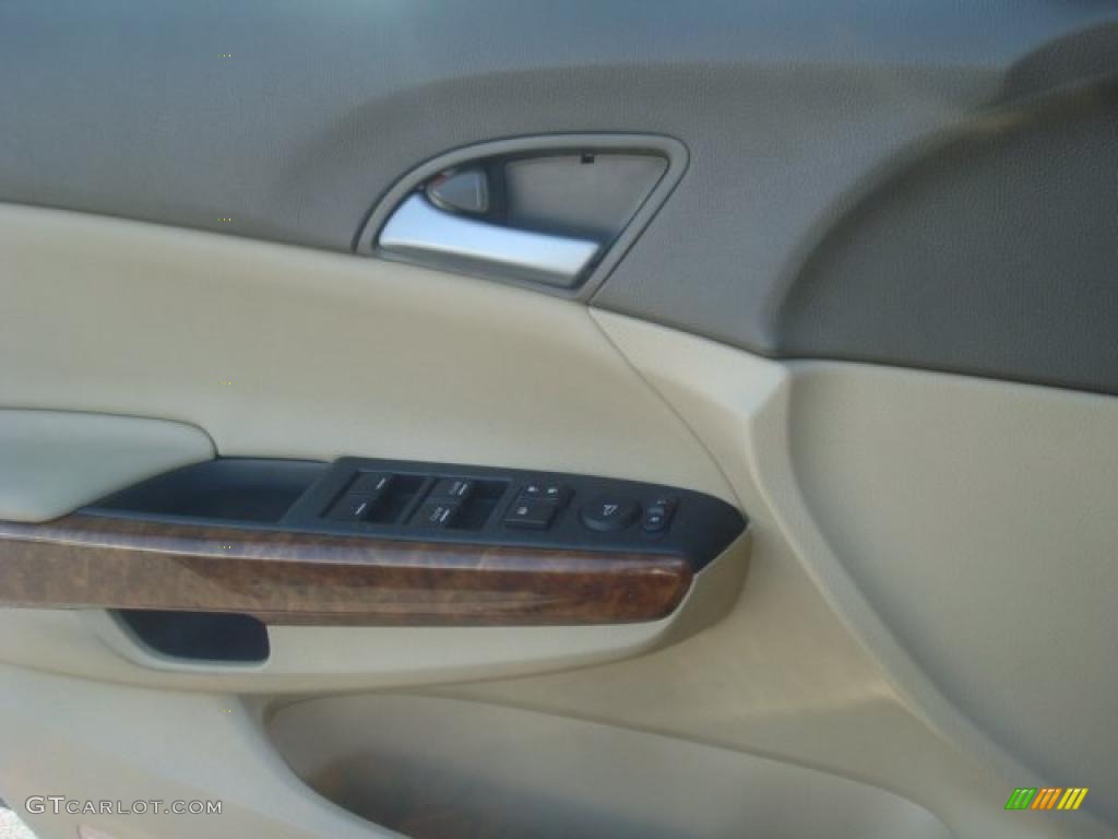 2009 Accord EX Sedan - Crystal Black Pearl / Ivory photo #13