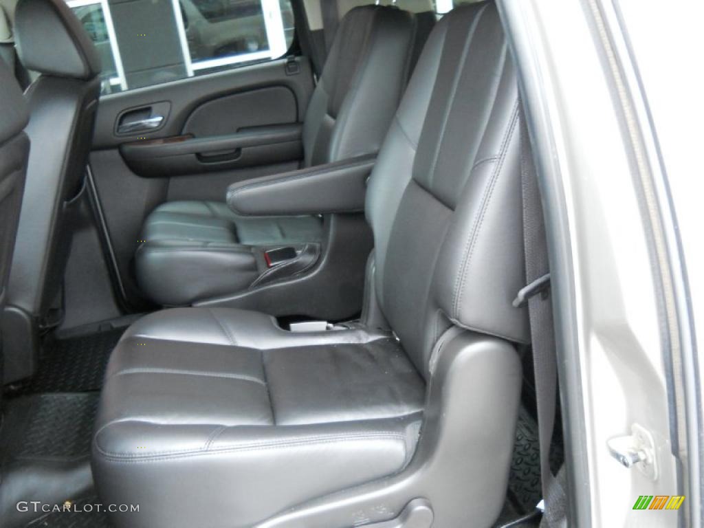 Ebony Interior 2008 Chevrolet Suburban 1500 LTZ Photo #45630789