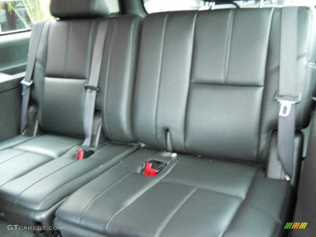 Ebony Interior 2008 Chevrolet Suburban 1500 LTZ Photo #45630797