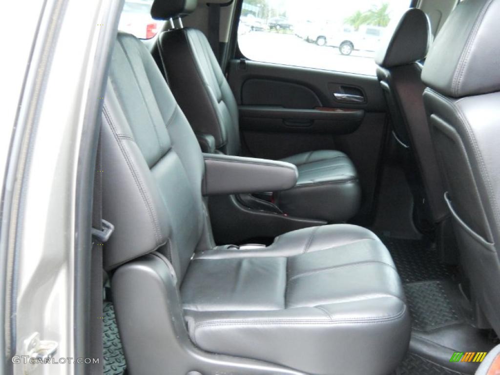 Ebony Interior 2008 Chevrolet Suburban 1500 LTZ Photo #45630829