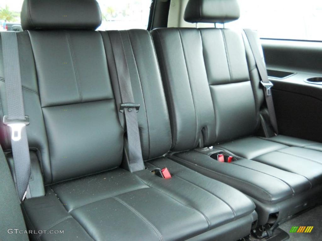 Ebony Interior 2008 Chevrolet Suburban 1500 Ltz Photo