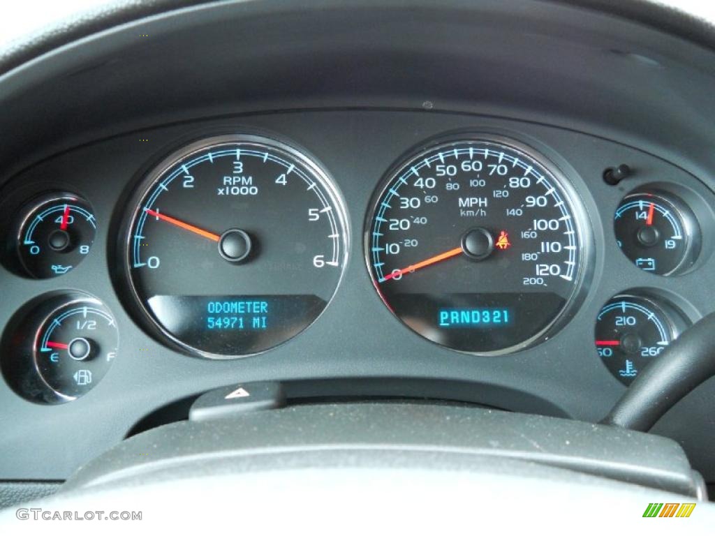 2008 Chevrolet Suburban 1500 LTZ Gauges Photo #45630841