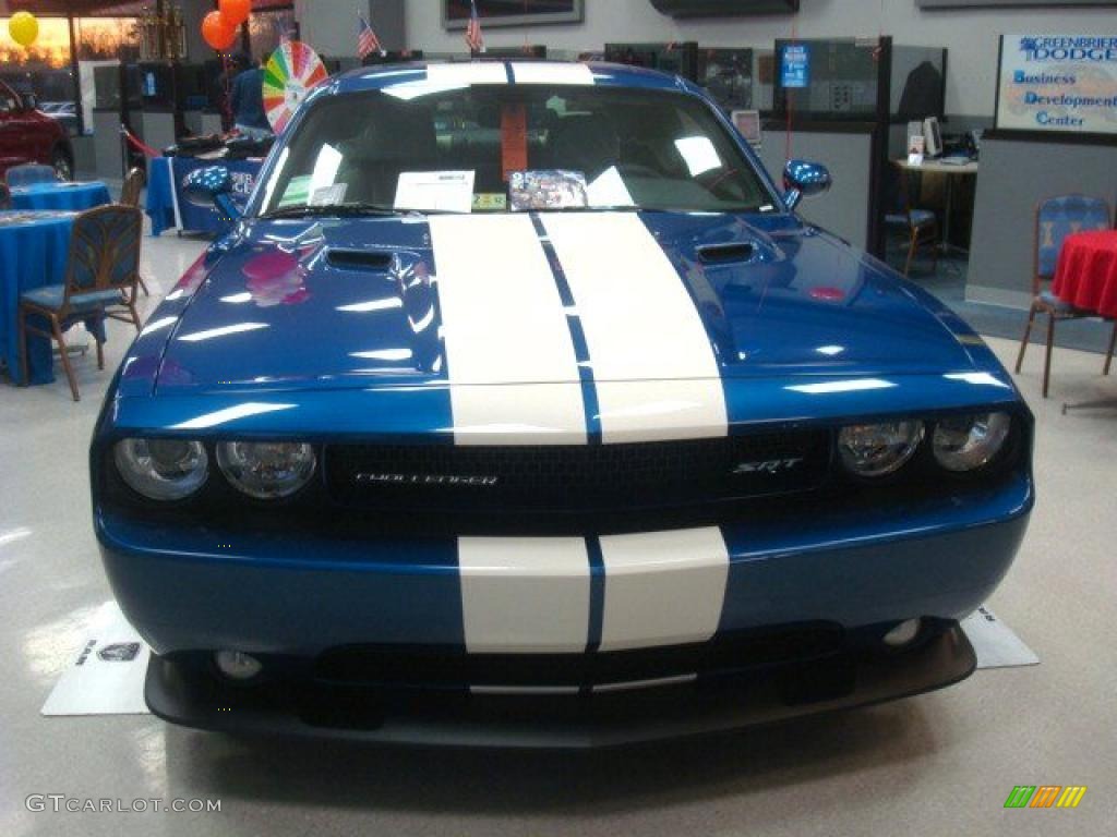 Deep Water Blue Pearl 2011 Dodge Challenger SRT8 392 Inaugural Edition Exterior Photo #45631073