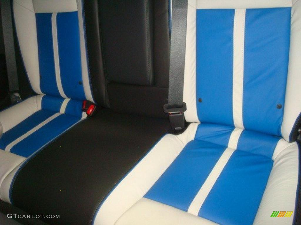 Pearl White/Blue Interior 2011 Dodge Challenger SRT8 392 Inaugural Edition Photo #45631085