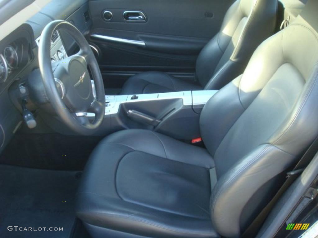 Dark Slate Gray/Medium Slate Gray Interior 2007 Chrysler Crossfire Limited Coupe Photo #45632301