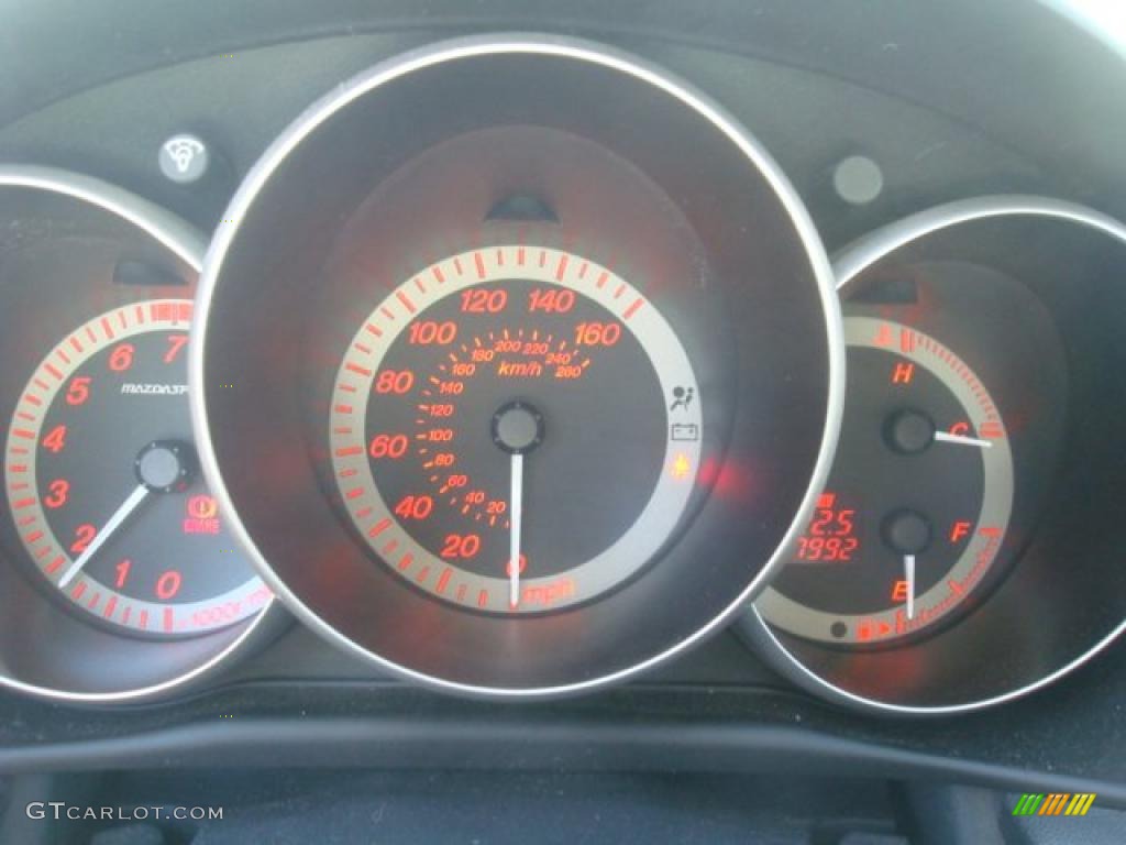 2009 Mazda MAZDA3 MAZDASPEED3 Sport Gauges Photo #45632488