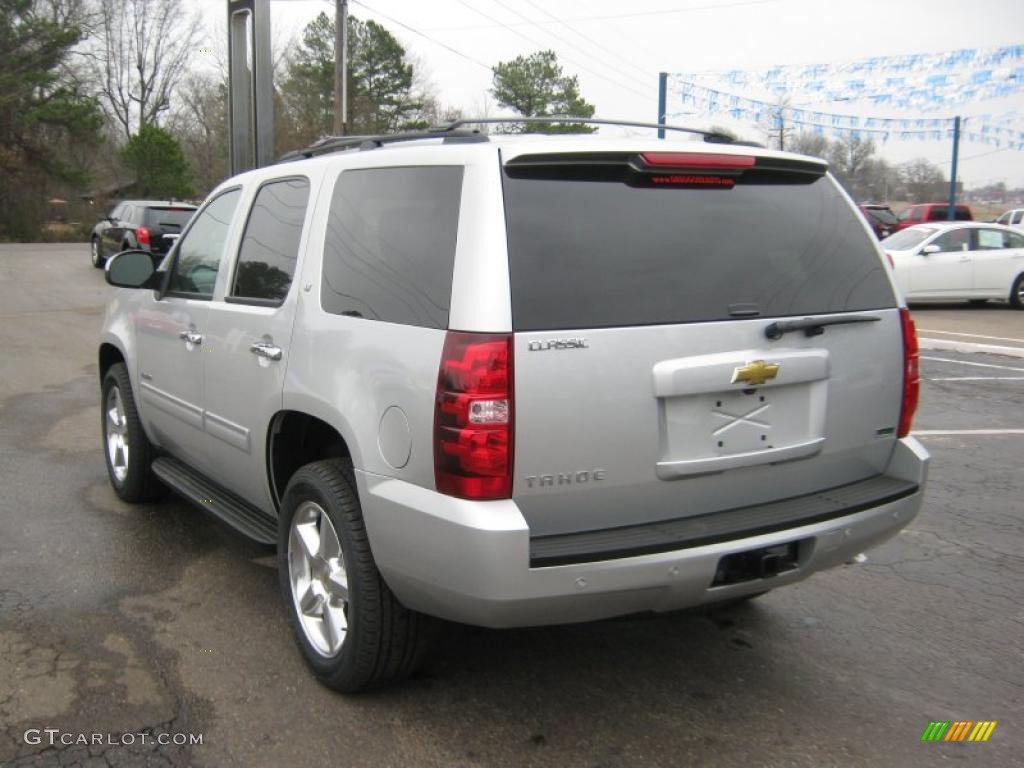 Sheer Silver Metallic 2011 Chevrolet Tahoe LT Exterior Photo #45632965