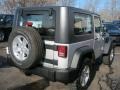 Bright Silver Metallic 2007 Jeep Wrangler Rubicon 4x4 Exterior