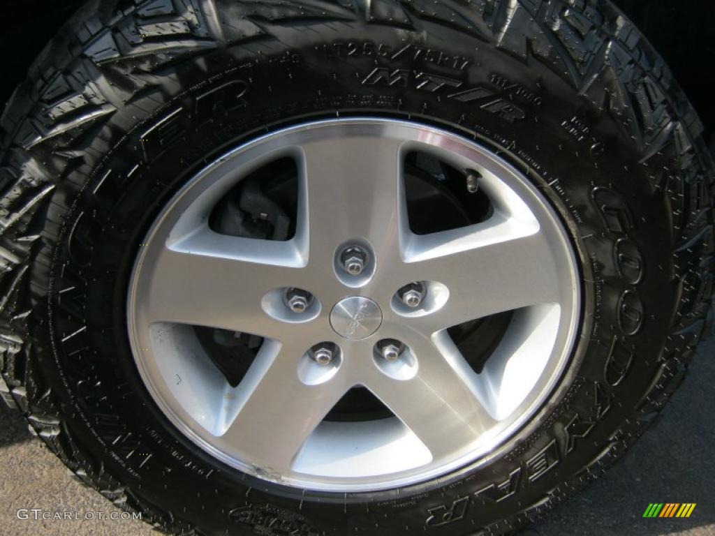 2007 Jeep Wrangler Rubicon 4x4 Wheel Photo #45633713