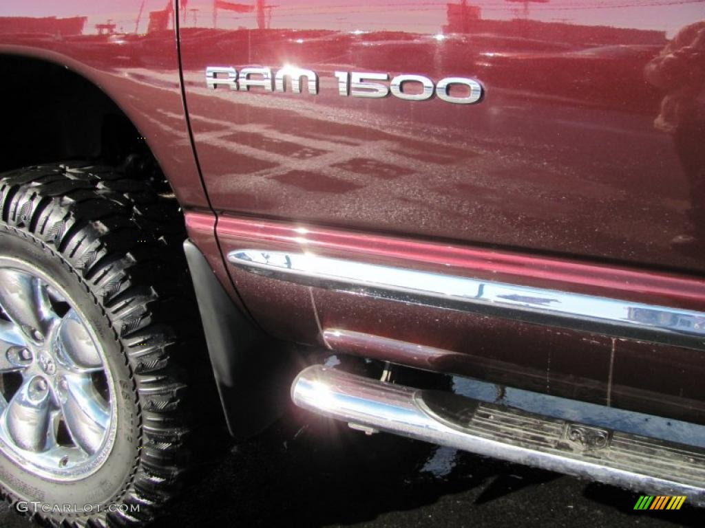 2005 Ram 1500 SLT Rumble Bee Quad Cab 4x4 - Deep Molten Red Pearl / Dark Slate Gray photo #14