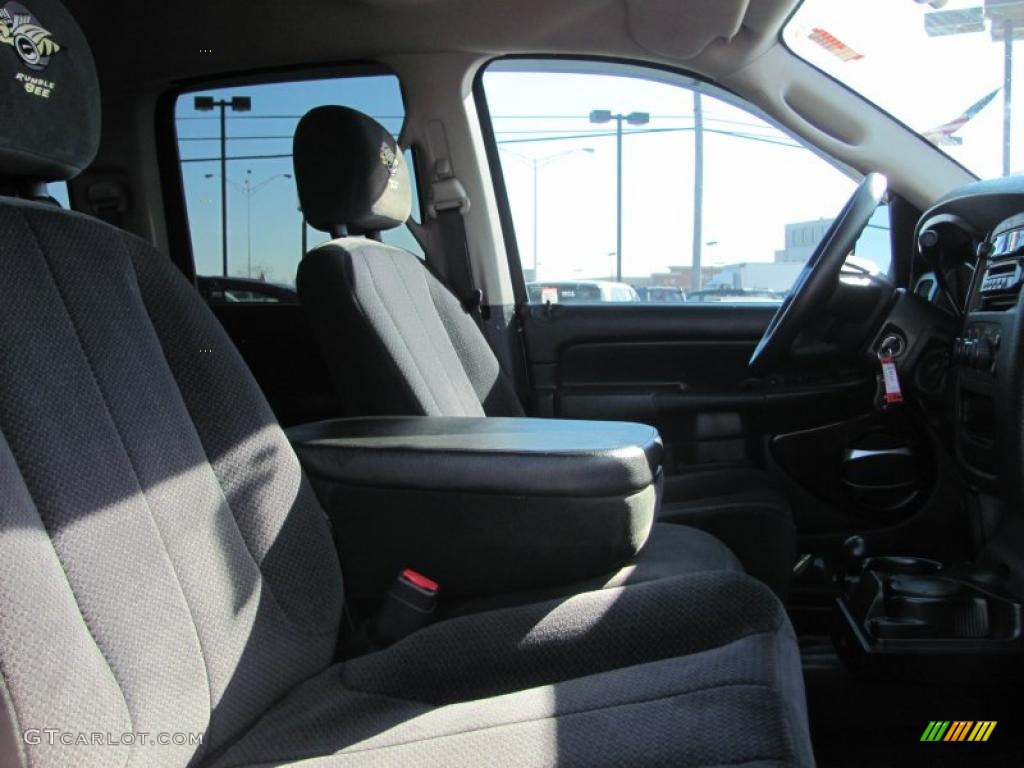 2005 Ram 1500 SLT Rumble Bee Quad Cab 4x4 - Deep Molten Red Pearl / Dark Slate Gray photo #21