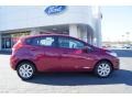 2011 Bright Magenta Metallic Ford Fiesta SE Hatchback  photo #2