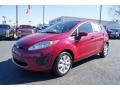 2011 Bright Magenta Metallic Ford Fiesta SE Hatchback  photo #6