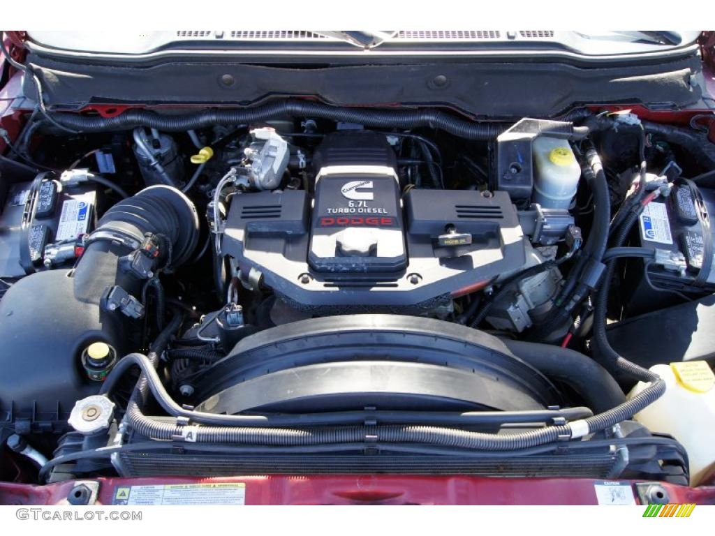 2007 Dodge Ram 2500 Laramie Mega Cab 4x4 6.7L Cummins Turbo Diesel OHV 24V Inline 6 Cylinder Engine Photo #45637022