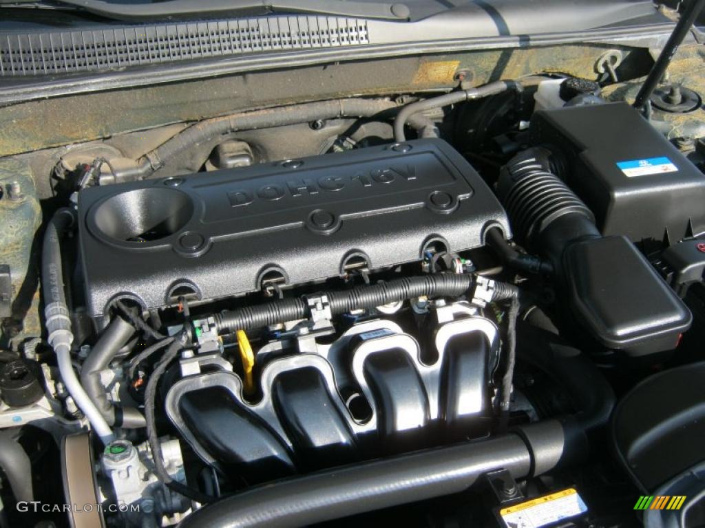 2010 Hyundai Sonata SE 2.4 Liter DOHC 16-Valve CVVT 4 Cylinder Engine Photo #45637026