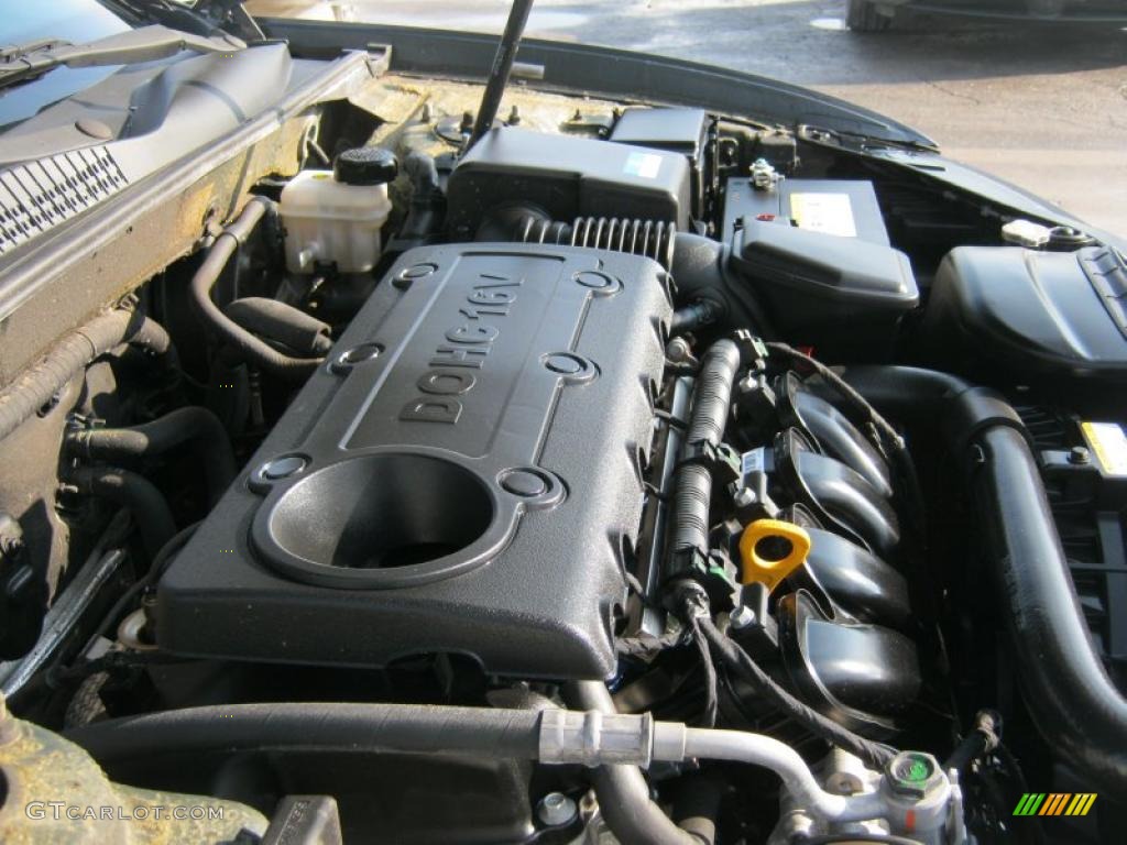 2010 Hyundai Sonata SE 2.4 Liter DOHC 16-Valve CVVT 4 Cylinder Engine Photo #45637034