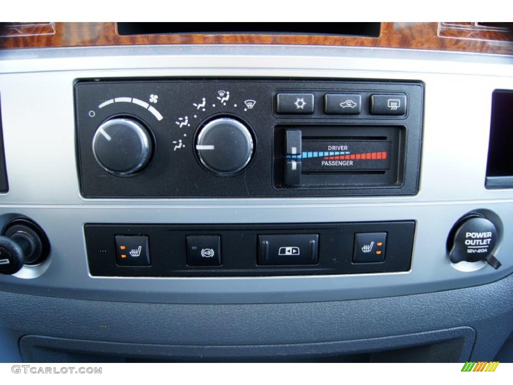 2007 Dodge Ram 2500 Laramie Mega Cab 4x4 Controls Photo #45637222