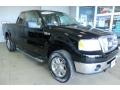 Black - F150 XLT SuperCab 4x4 Photo No. 2