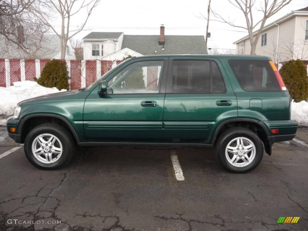 Clover Green Pearl 2001 Honda CR-V Special Edition 4WD Exterior Photo #45639222
