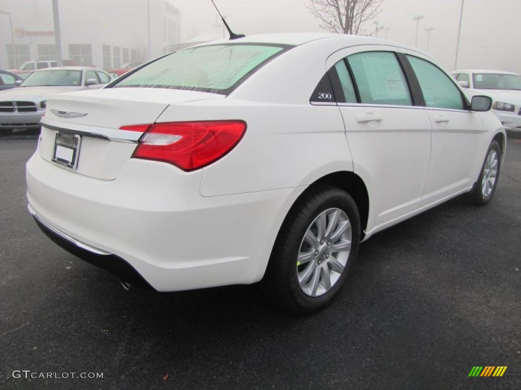 Stone White 2011 Chrysler 200 Touring Exterior Photo #45639754