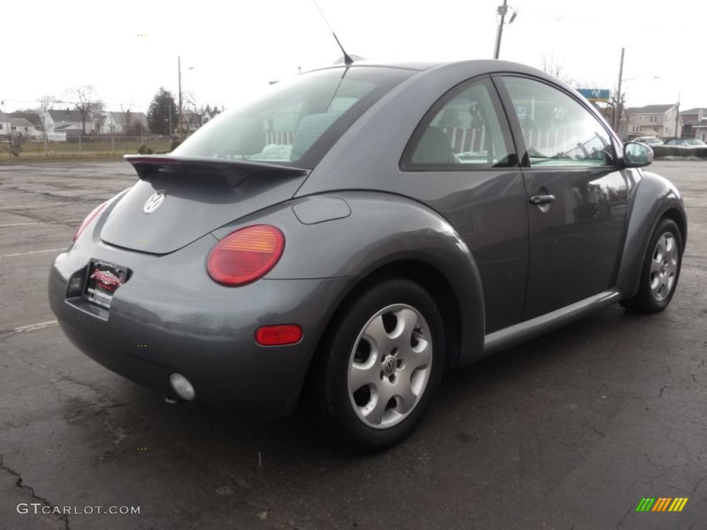 Platinum Grey Metallic 2003 Volkswagen New Beetle GLS Coupe Exterior Photo #45639862