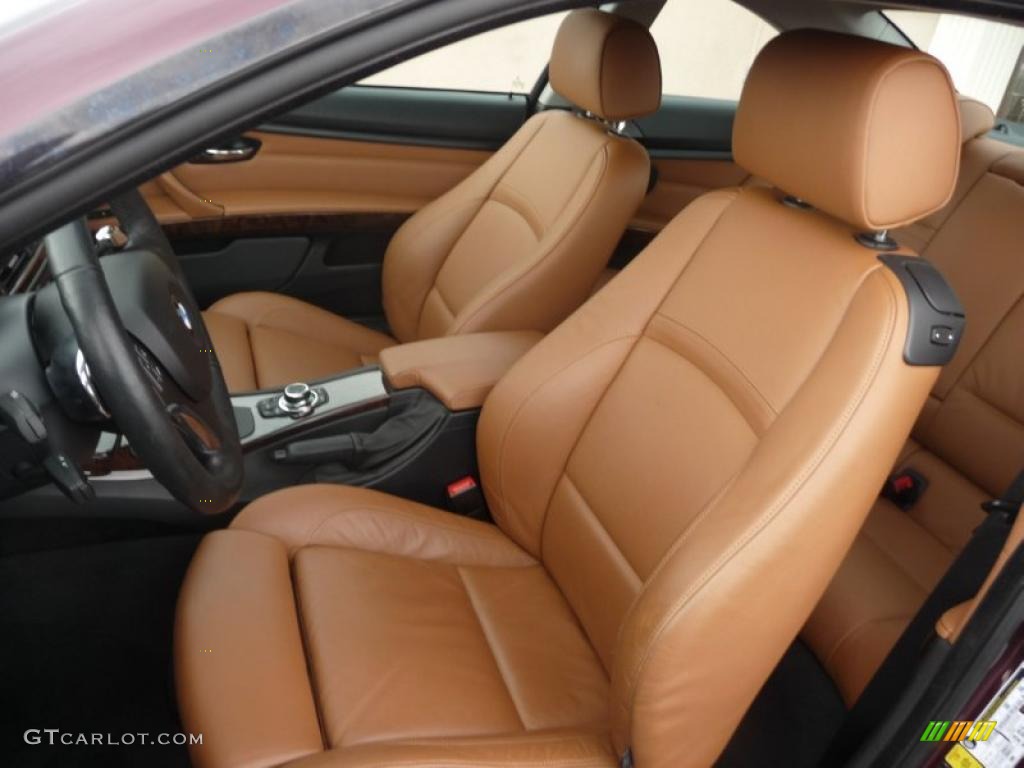 Bmw saddle brown leather interior