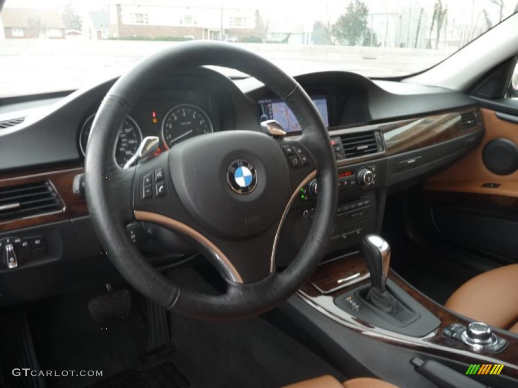 2009 3 Series 328xi Coupe - Barbara Red Metallic / Saddle Brown Dakota Leather photo #9