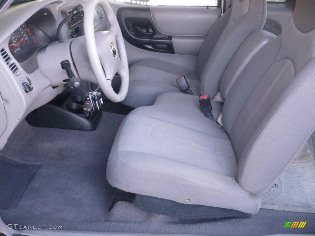 Medium Graphite Interior 2001 Mazda B-Series Truck B4000 SE Cab Plus 4x4 Photo #45642129