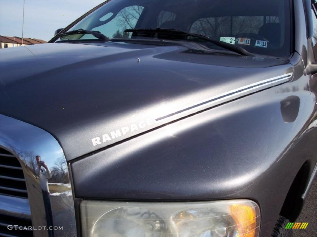 2002 Ram 1500 SLT Quad Cab 4x4 - Graphite Metallic / Dark Slate Gray photo #16