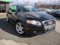 2008 Brilliant Black Audi A4 2.0T quattro S-Line Sedan  photo #2