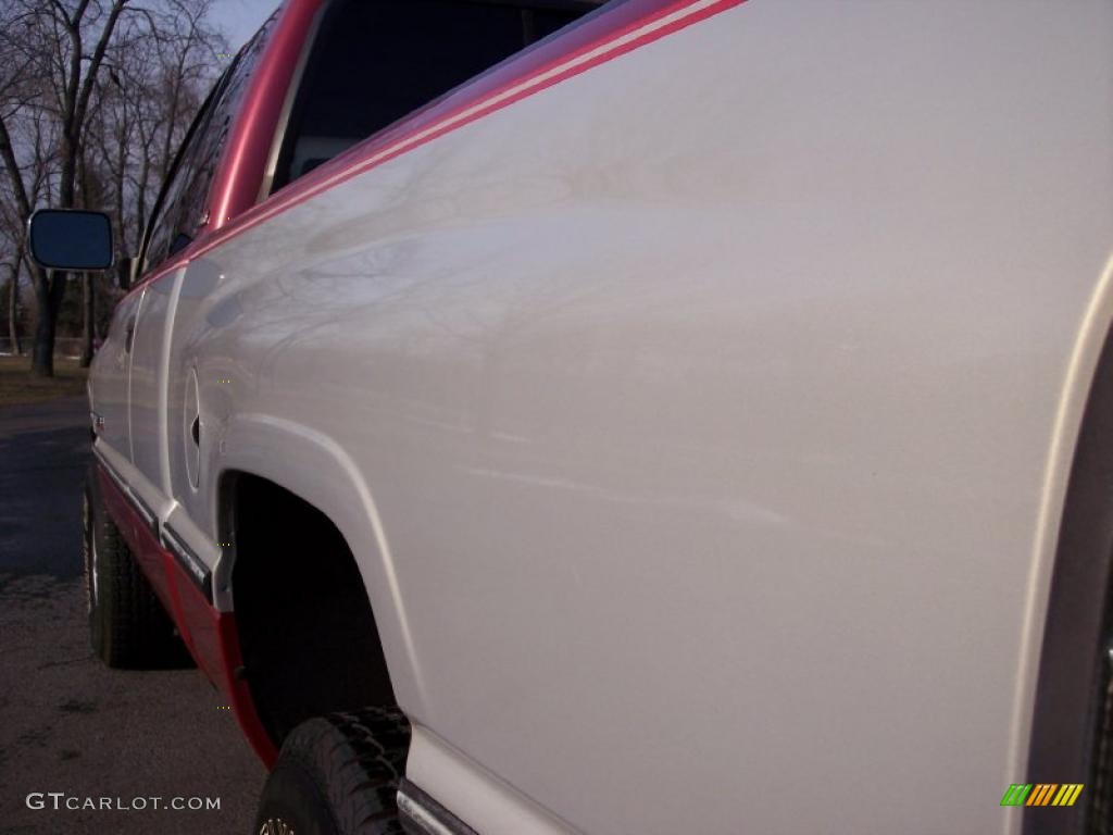 1997 Ram 1500 Laramie SLT Extended Cab 4x4 - Metallic Red / Mist Gray photo #22