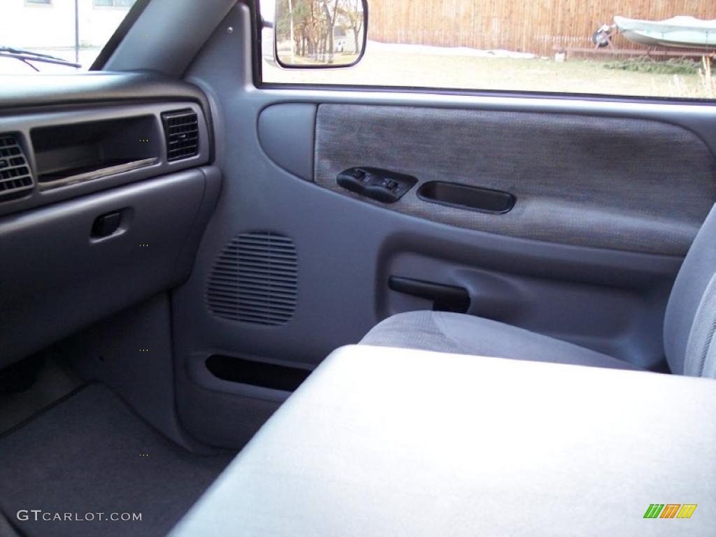 Mist Gray Interior 1997 Dodge Ram 1500 Laramie SLT Extended Cab 4x4 Photo #45643713