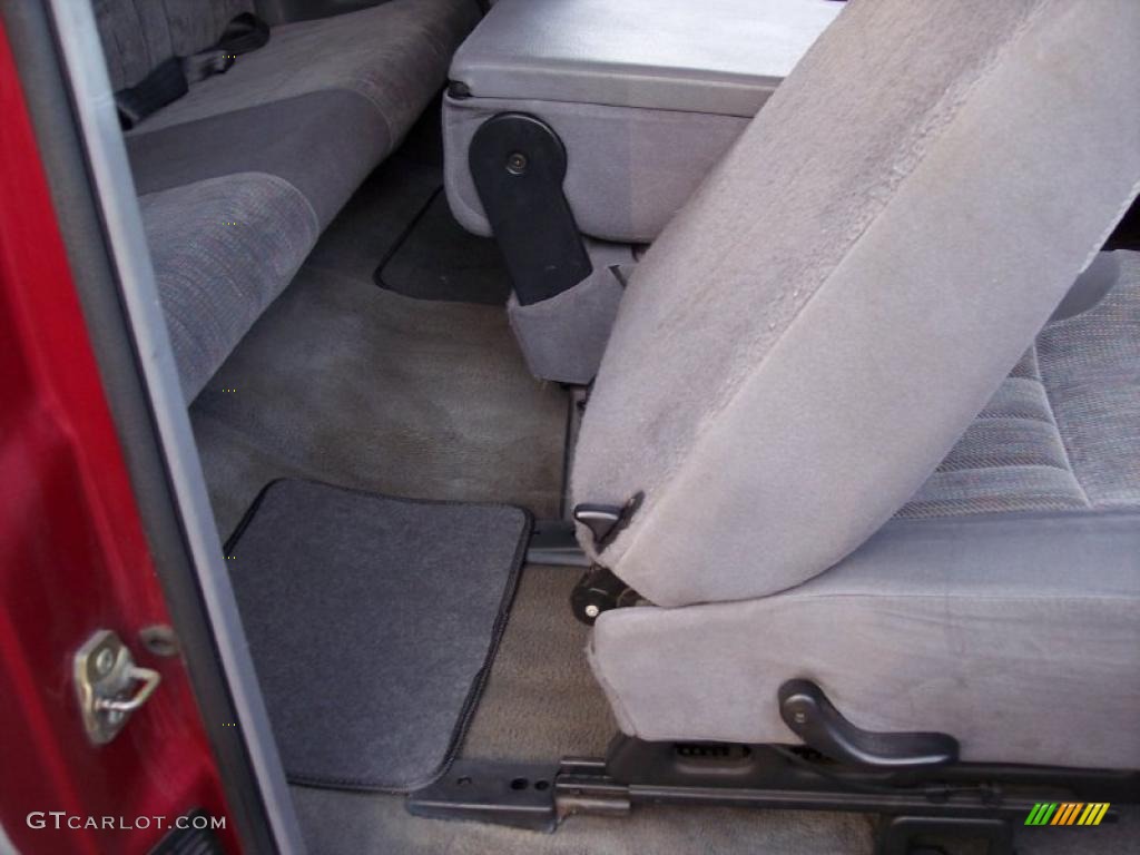 Mist Gray Interior 1997 Dodge Ram 1500 Laramie SLT Extended Cab 4x4 Photo #45643818