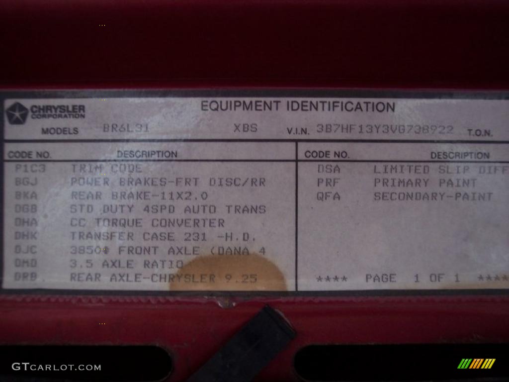 1997 Ram 1500 Laramie SLT Extended Cab 4x4 - Metallic Red / Mist Gray photo #53