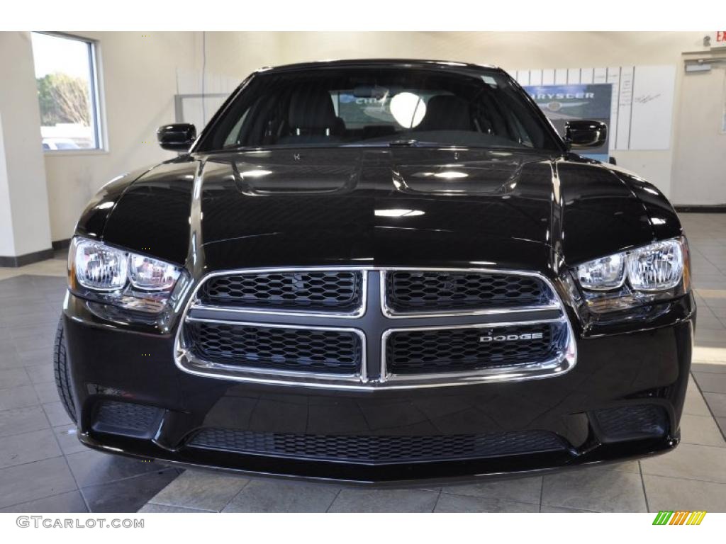 Brilliant Black Crystal Pearl 2011 Dodge Charger SE Exterior Photo #45644057