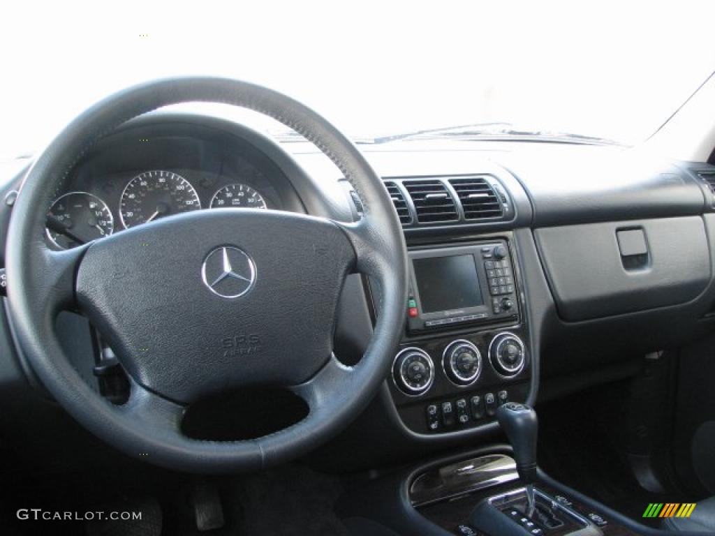 2005 ML 350 4Matic - Pewter Metallic / Charcoal photo #8