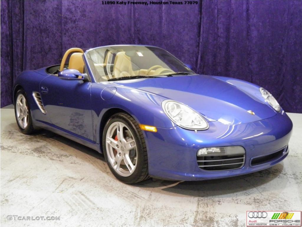 Cobalt Blue Metallic Porsche Boxster