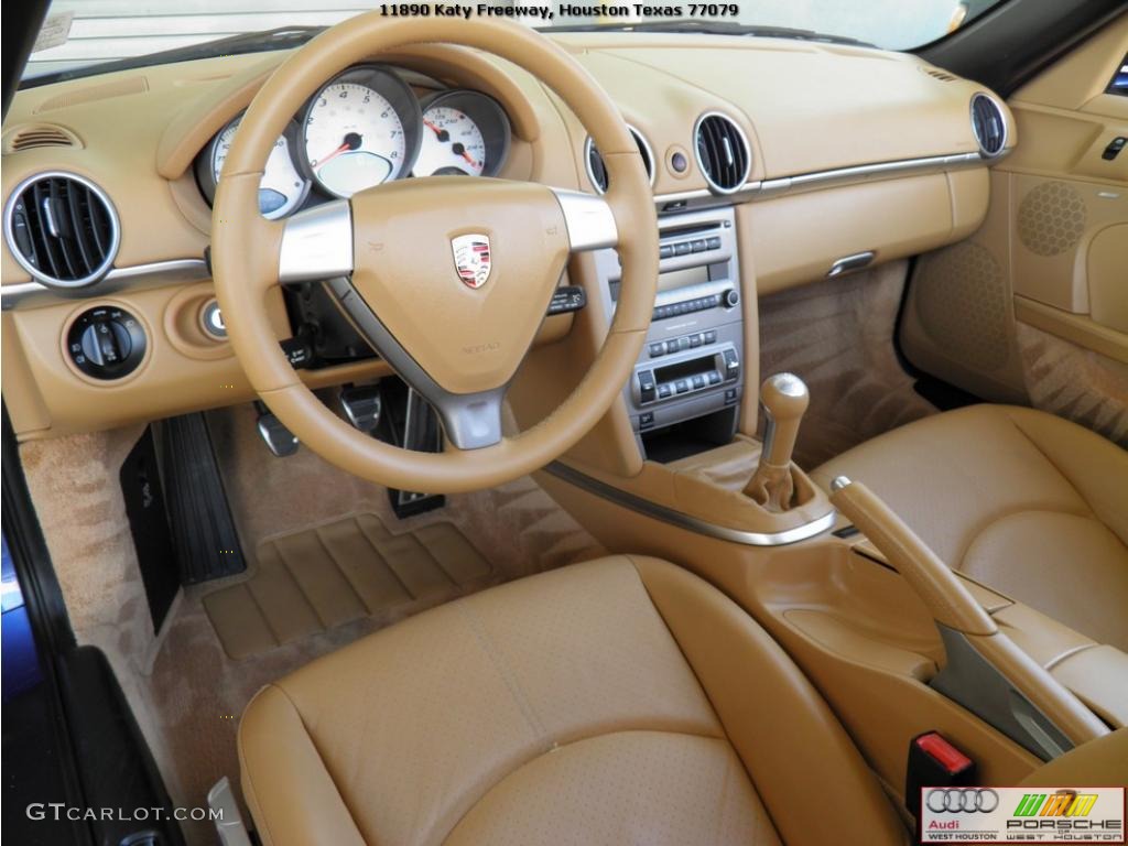 2007 Boxster S - Cobalt Blue Metallic / Sand Beige photo #6