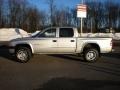 2002 Bright Silver Metallic Dodge Dakota Sport Quad Cab 4x4  photo #13