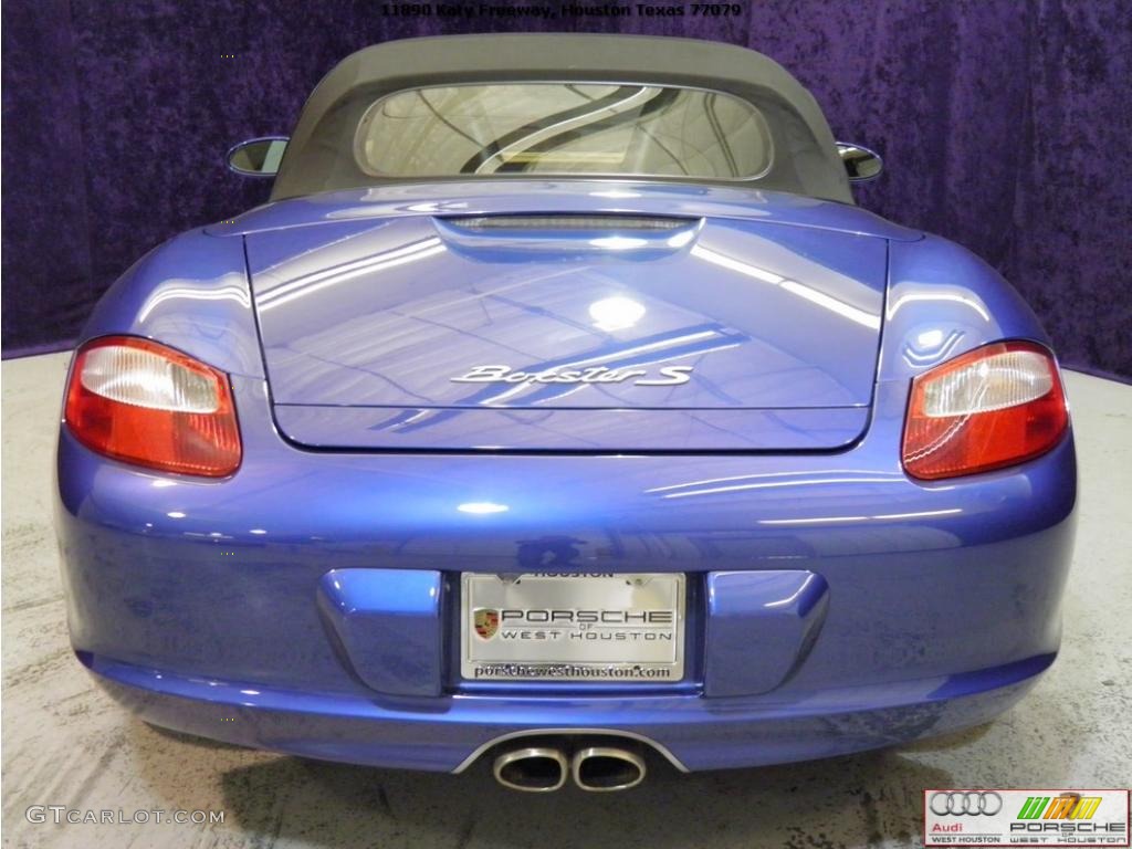 2007 Boxster S - Cobalt Blue Metallic / Sand Beige photo #14