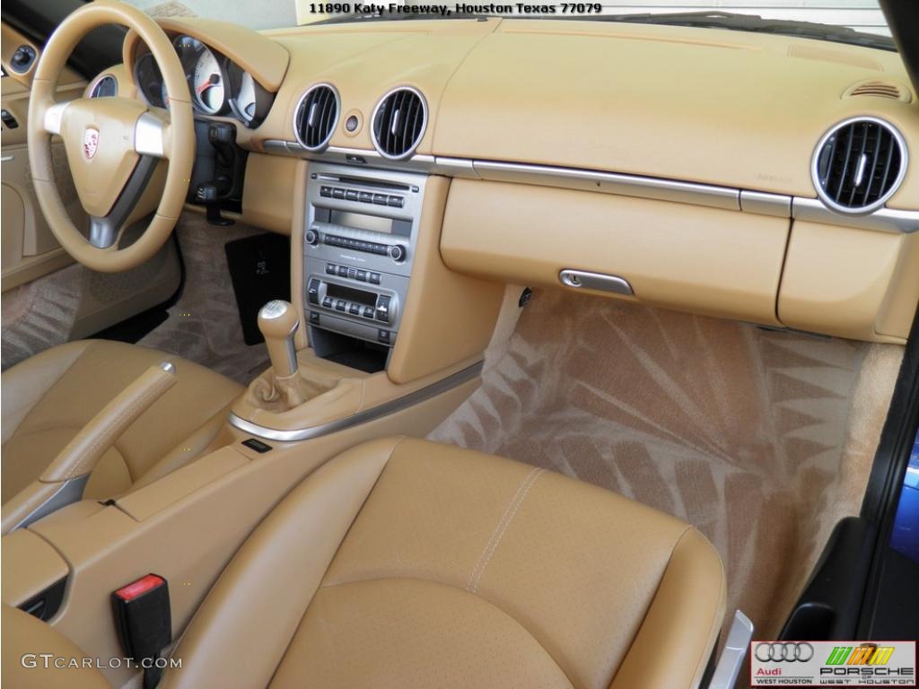 2007 Boxster S - Cobalt Blue Metallic / Sand Beige photo #21