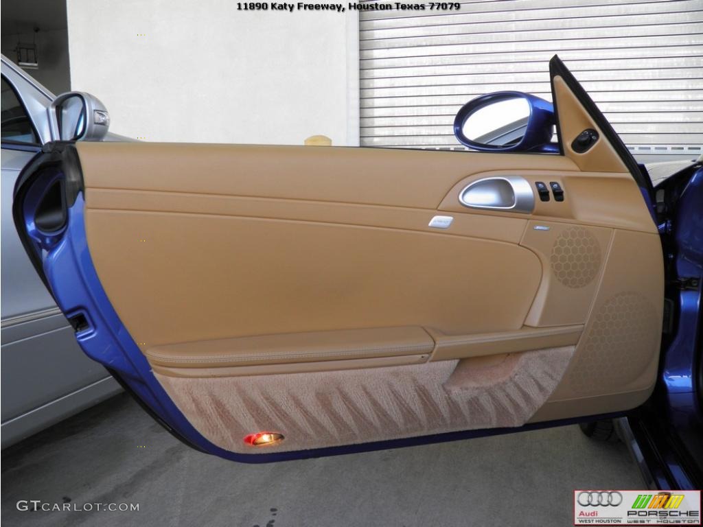 2007 Boxster S - Cobalt Blue Metallic / Sand Beige photo #22