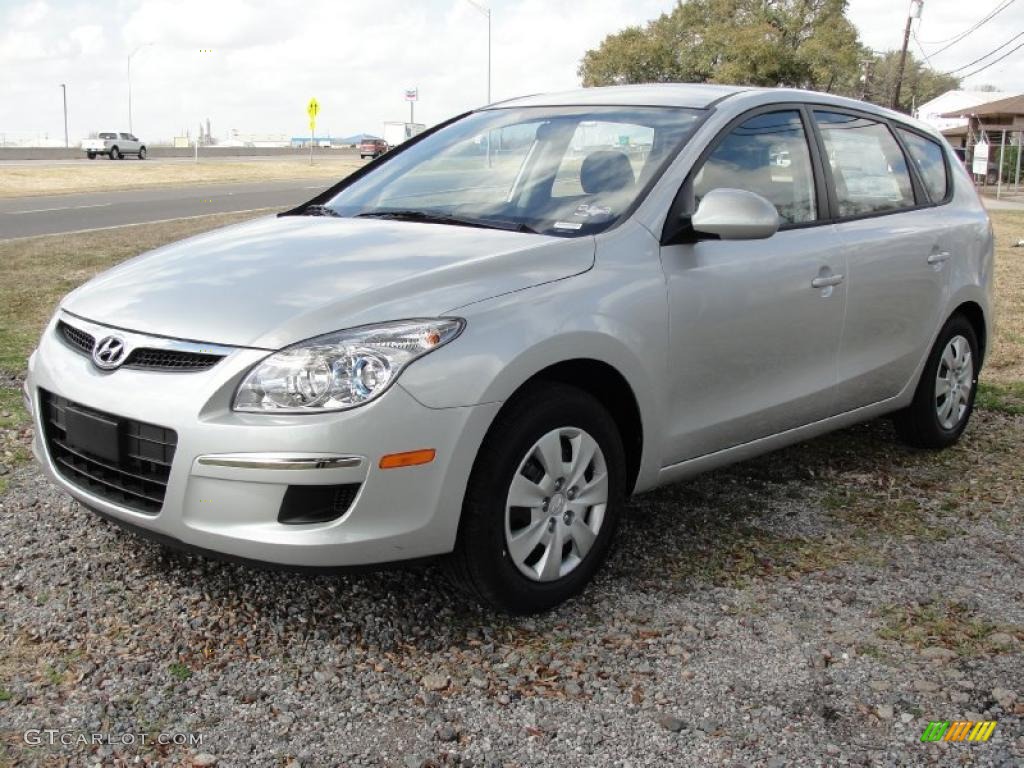 Shimmering Silver Metallic 2011 Hyundai Elantra Touring GLS Exterior Photo #45649934