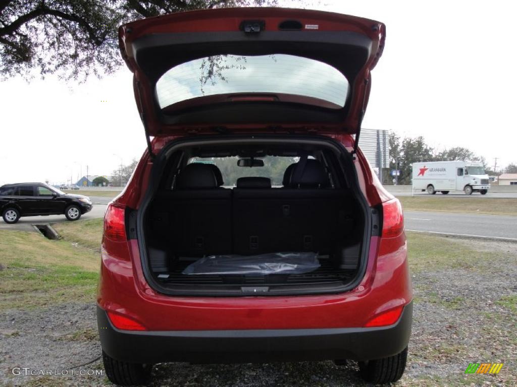 2011 Hyundai Tucson GLS Trunk Photo #45650489