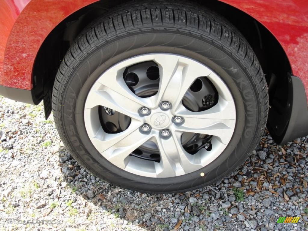 2011 Hyundai Tucson GL Wheel Photo #45650841