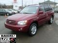 2006 Salsa Red Pearl Toyota Highlander Limited 4WD  photo #3