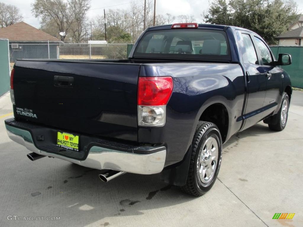 2008 Tundra Double Cab - Nautical Blue Metallic / Graphite Gray photo #3