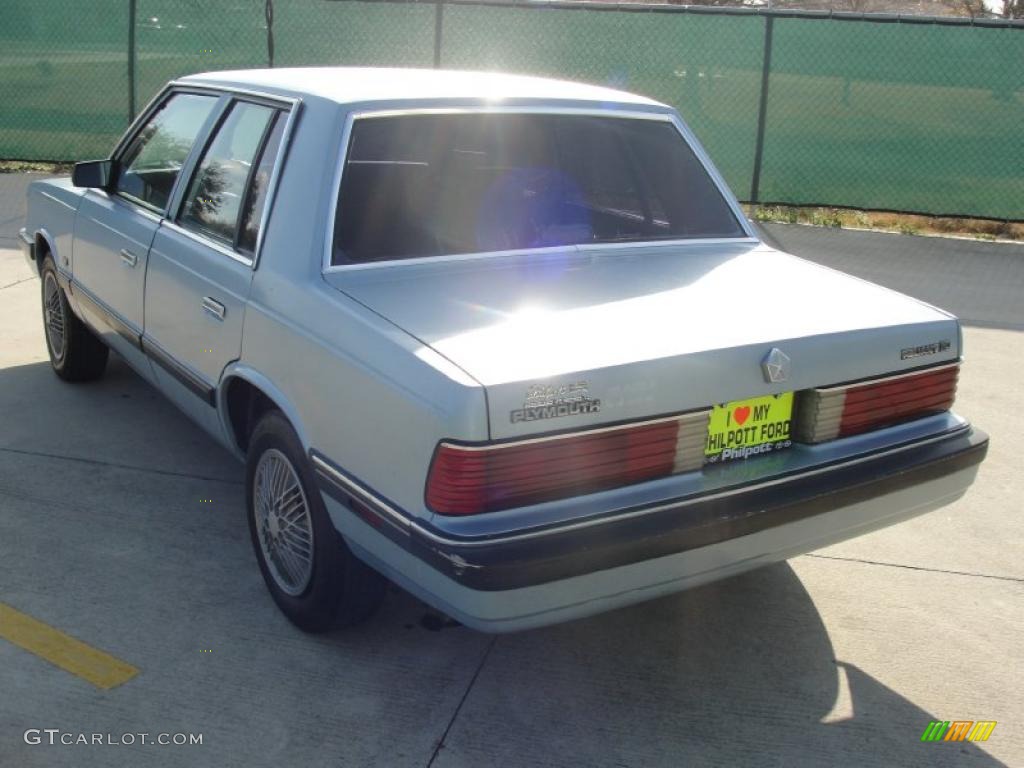 1989 Reliant K LE America - Light Blue Metallic / Blue photo #5